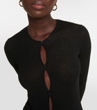 Sportmax Rib-knit bodysuit