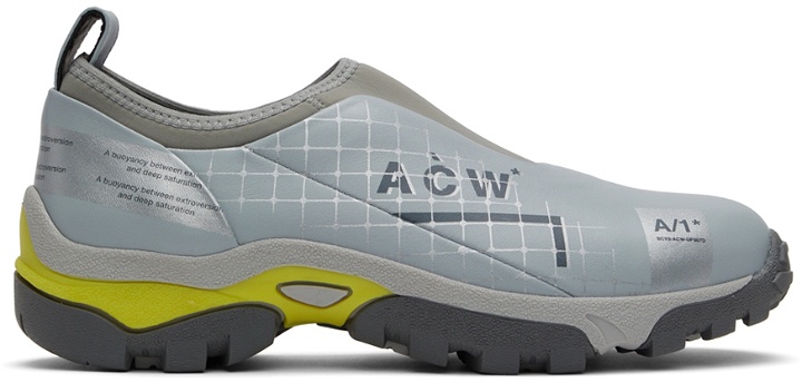 Photo: A-COLD-WALL* Gray NC.1 Dirt Moc Sneakers