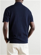 Sid Mashburn - Slim-Fit Cotton Polo Shirt - Blue