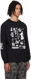 DEVÁ STATES Black Arbitrary Long Sleeve T-Shirt
