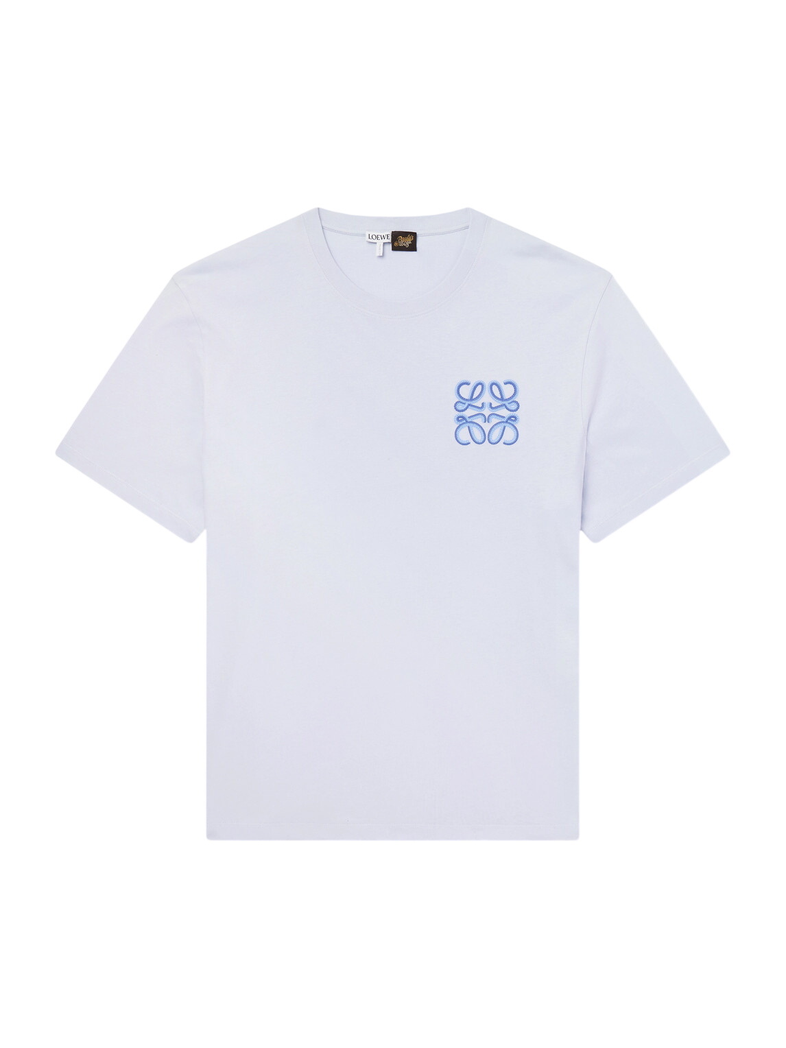 LOEWE m  Tシャツ LOEWE Embroidered Logo Cotton-Blend T-Shirt | Saks Fifth Avenue