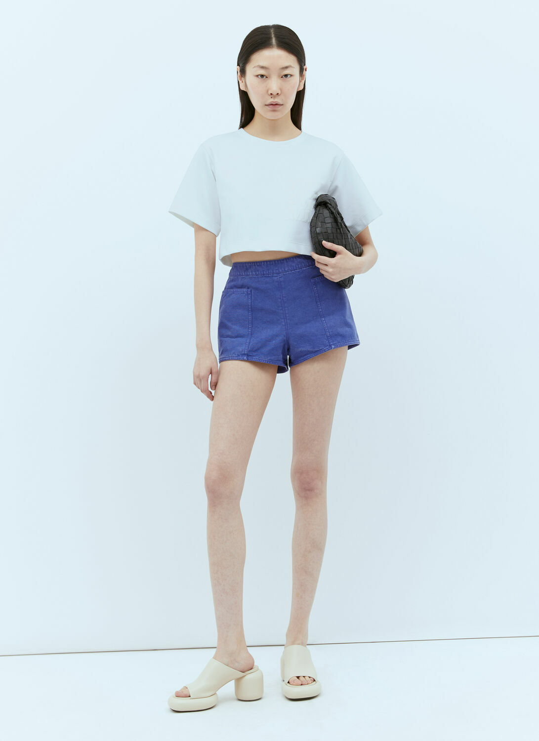 Max Mara Low Rise Denim Shorts