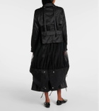 Noir Kei Ninomiya Reversible trench coat