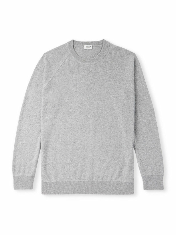 Photo: Ghiaia Cashmere - Cashmere Sweater - Gray