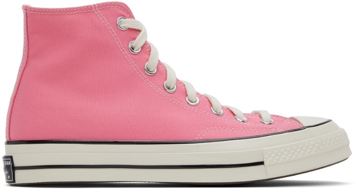 Photo: Converse Pink Chuck 70 High Sneakers