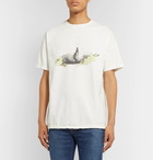 Remi Relief - Printed Cotton-Jersey T-Shirt - White