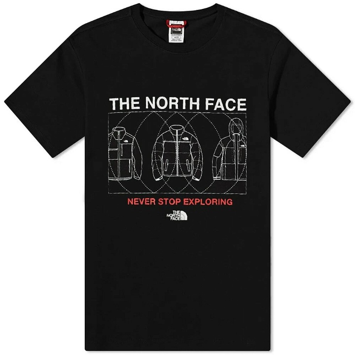 Photo: The North Face Men's Coordinates T-Shirt in Black