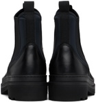 A.P.C. Black Adrien Chelsea Boots