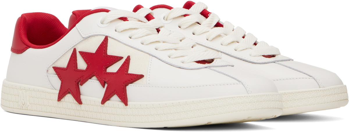 AMIRI White & Red Pacific Sneakers Amiri