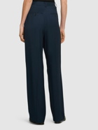 THEORY - Pleated Viscose Wide Pants