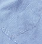 Alex Mill - Button-Down Collar Overdyed Cotton Oxford Shirt - Blue