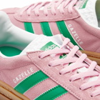 Adidas Gazelle Bold W Sneakers in True Pink/Green/Ftwr White