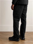 Snow Peak - Slim-Fit Belted Quilted Primeflex® Shell Trousers - Black