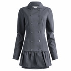 Peachy Den Women's Romy Mini Dress in Grey