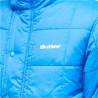 Butter Goods Men's Grid Puffer Jacket in Royal Blue