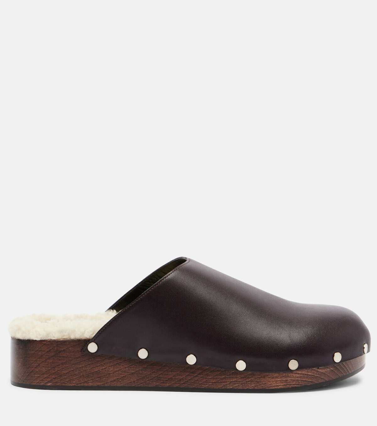 Le Monde Béryl Agnes studded leather mules