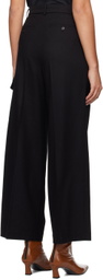 Dunst Black Belted Trousers