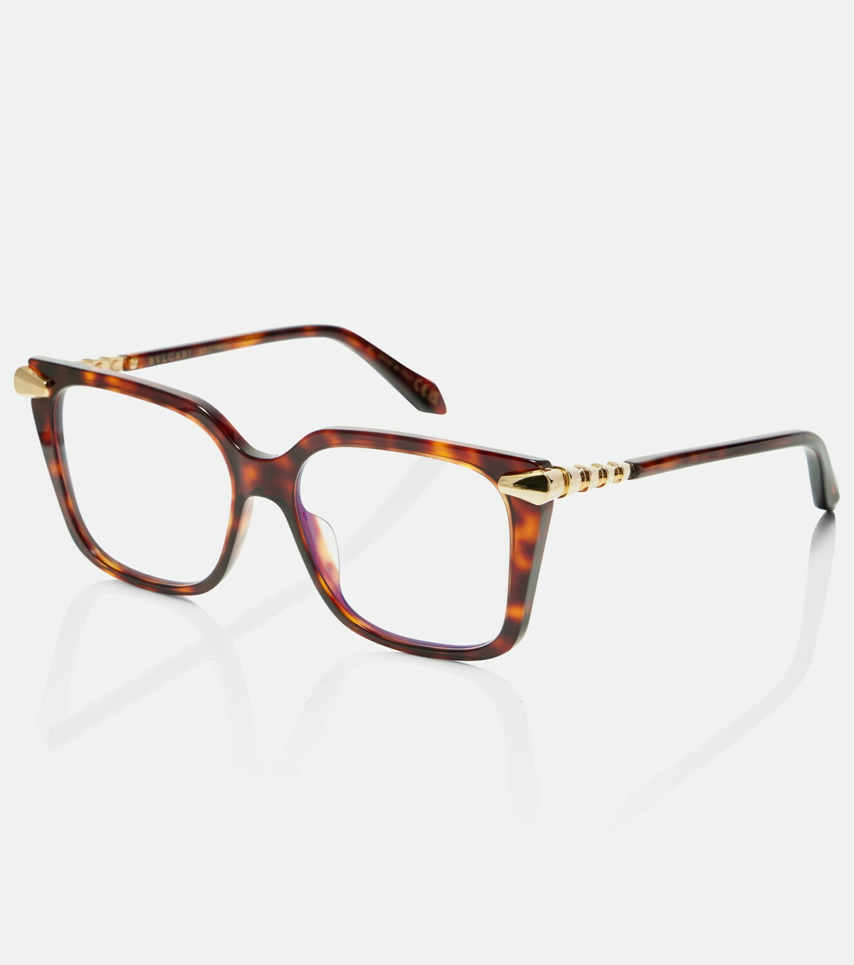 Bvlgari Serpenti Viper cat-eye glasses