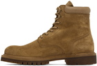 Officine Creative Tan Boss 002 Boots