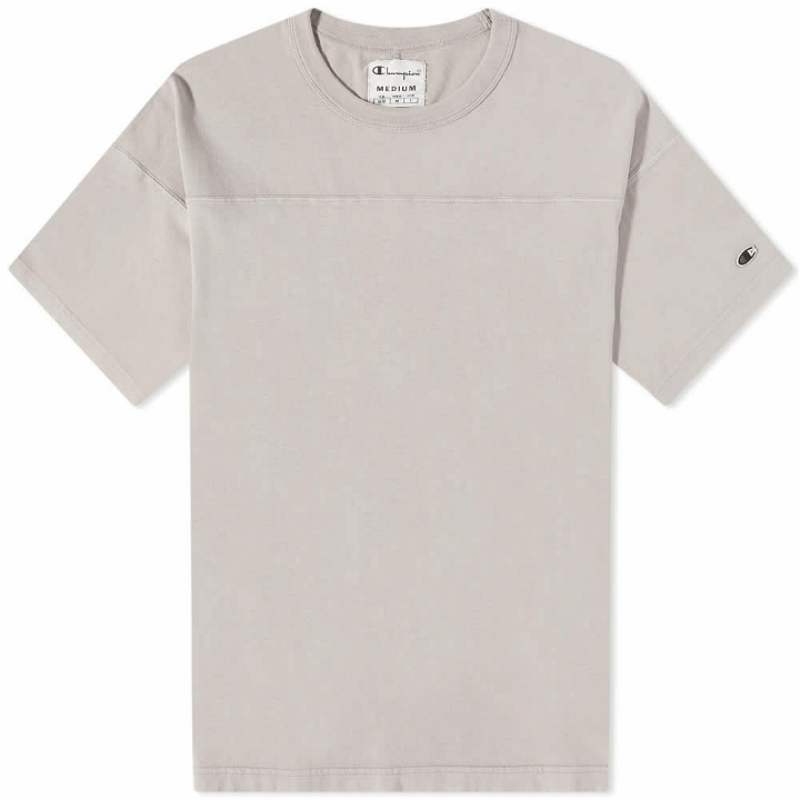 Photo: Champion Reverse Weave Men's Champion Contemporary T-Shirt in Wet Weather