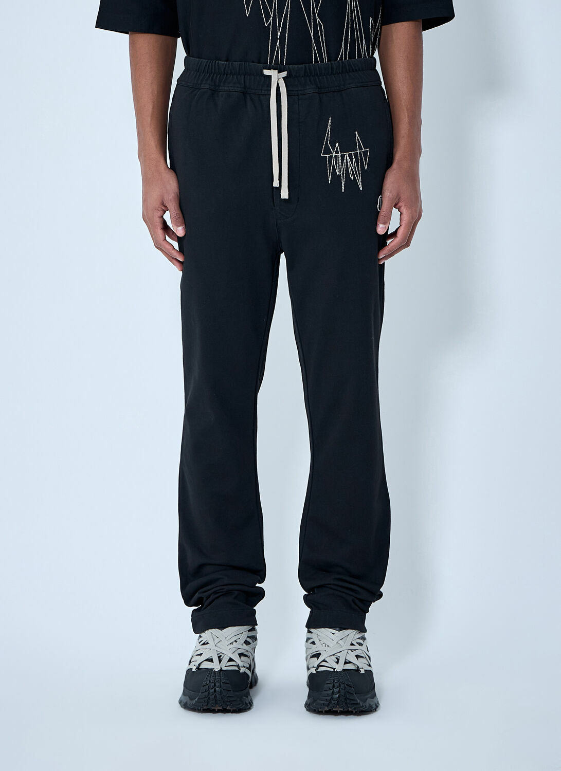 Moncler + Rick Owens Elasticated Waist Drawstring Pants