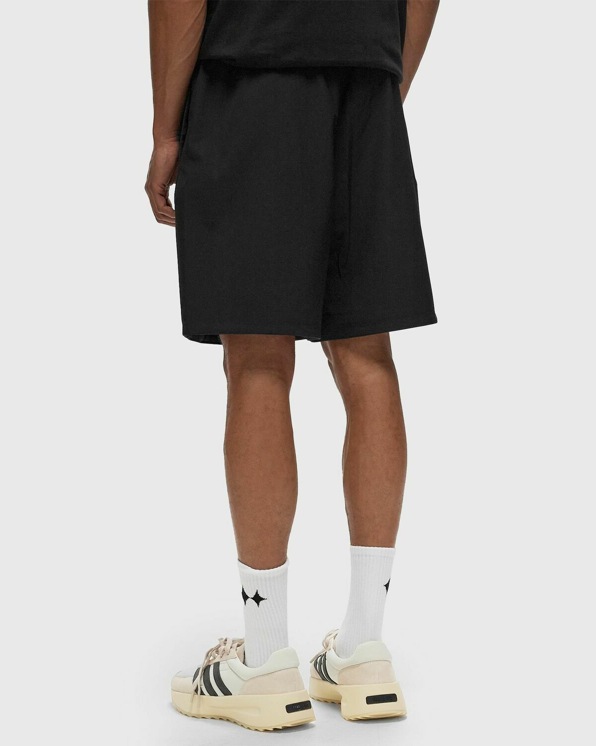 Fear Of God Essentials Bonded Nylon Soccer Short Black Sport