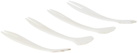 Gohar Off-White Champagne Lallier Edition Mother of Pearl Seafood Pick Set, 4 pcs