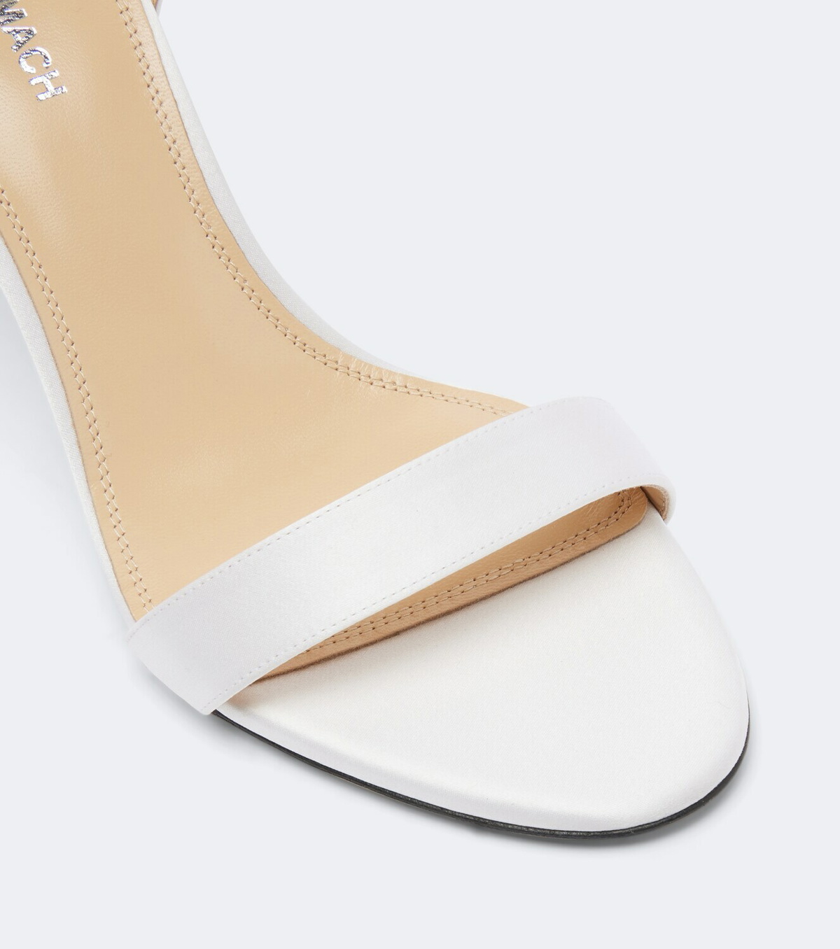 Mach & Mach Le Cadeau embellished satin sandals
