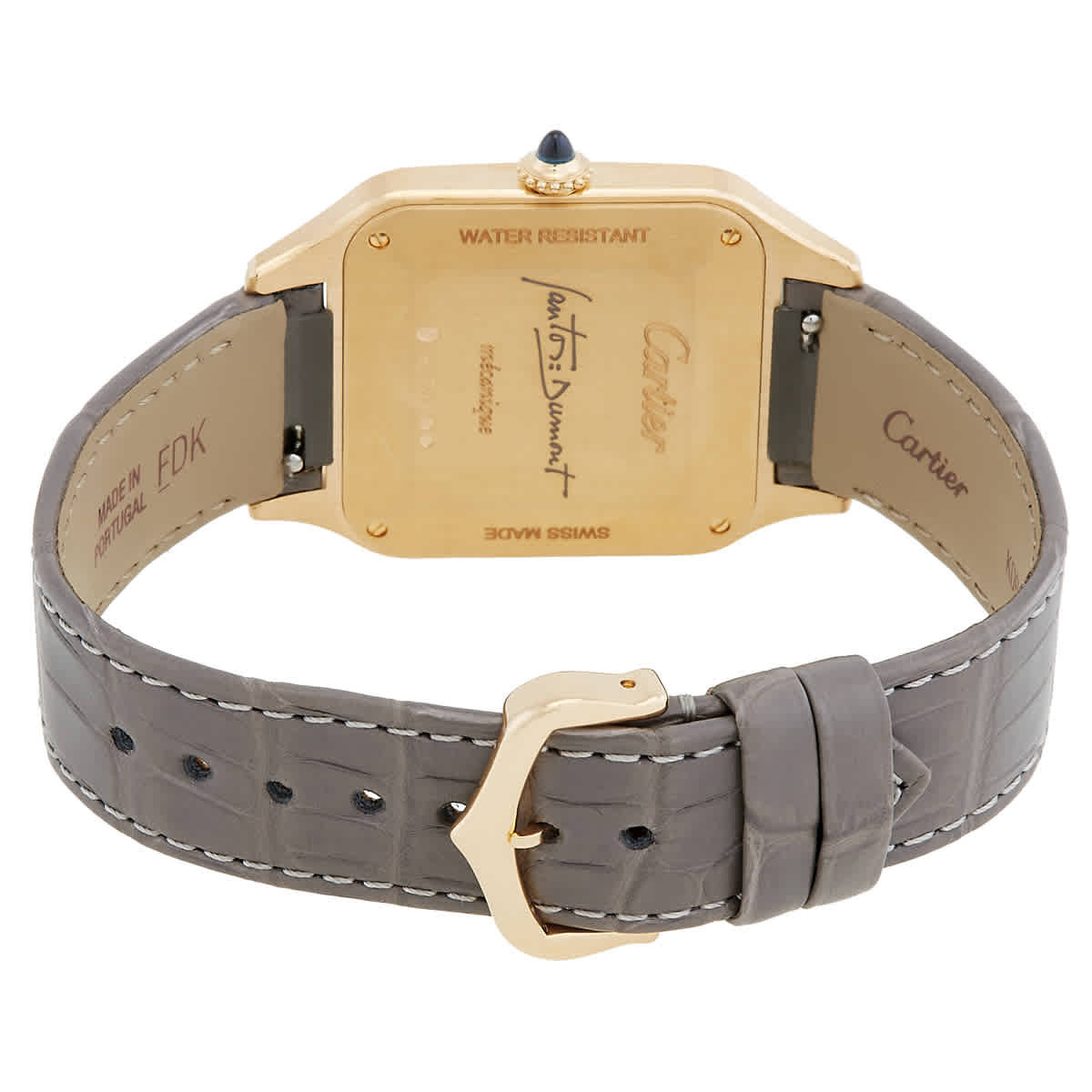 Cartier Santos-Dumont Large Model Hand Wind Mens Watch WGSA0097