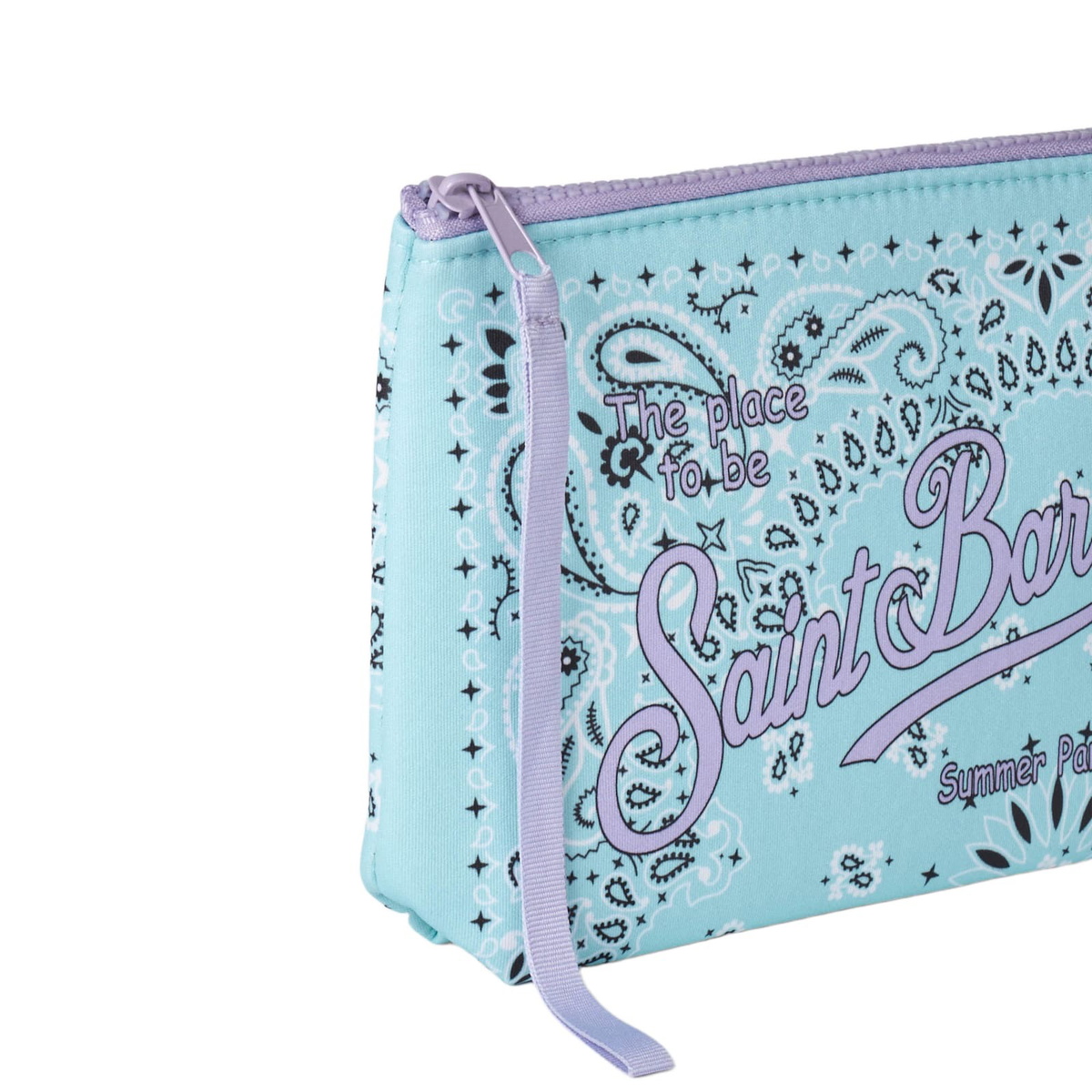 MC2 Saint Barth Aline Water Green Scuba Pochette