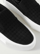 Moncler Genius - 7 Moncler FRGMT Hiroshi Fujiwara Jacquard Slip-On Sneakers - Black