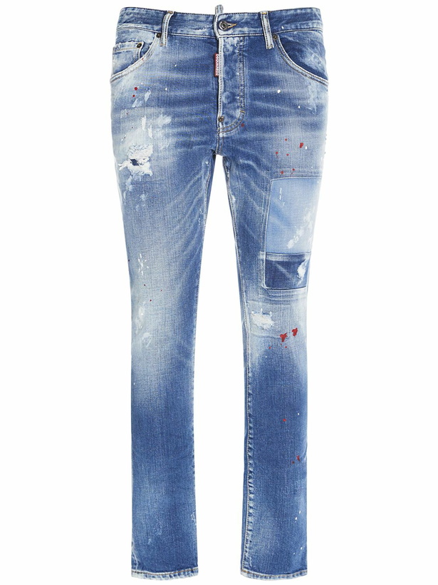 Photo: DSQUARED2 - Skater Stretch Cotton Denim Jeans