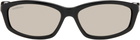 Balenciaga Black Mirrored Sunglasses