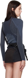 HYEIN SEO Black Patchwork Sling Bag