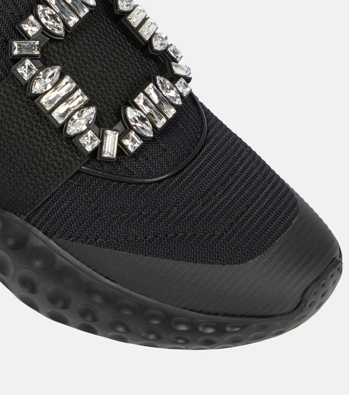 関税・送料込【Roger Vivier】Moonlight Strass スニーカー Roger Vivier Viv' Run Moonlight Strass sneakers Roger Vivier