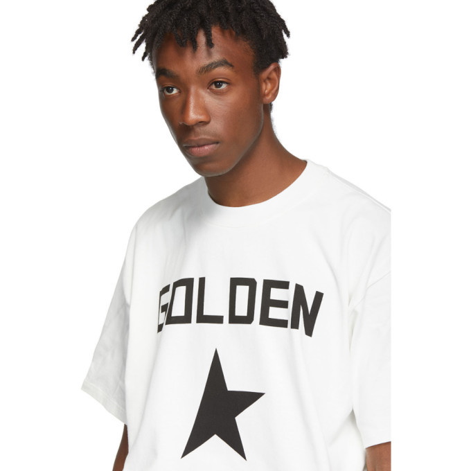 Golden Goose White Ryo T-Shirt Golden Goose Deluxe Brand