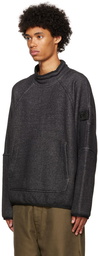 Stone Island Shadow Project Gray Raglan Sweater