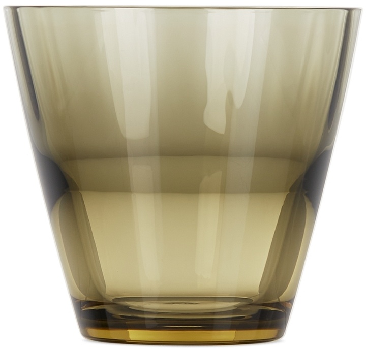 Photo: SGHR Sugahara Grey & Yellow Two-Tone Bico Glass, 8.5 oz