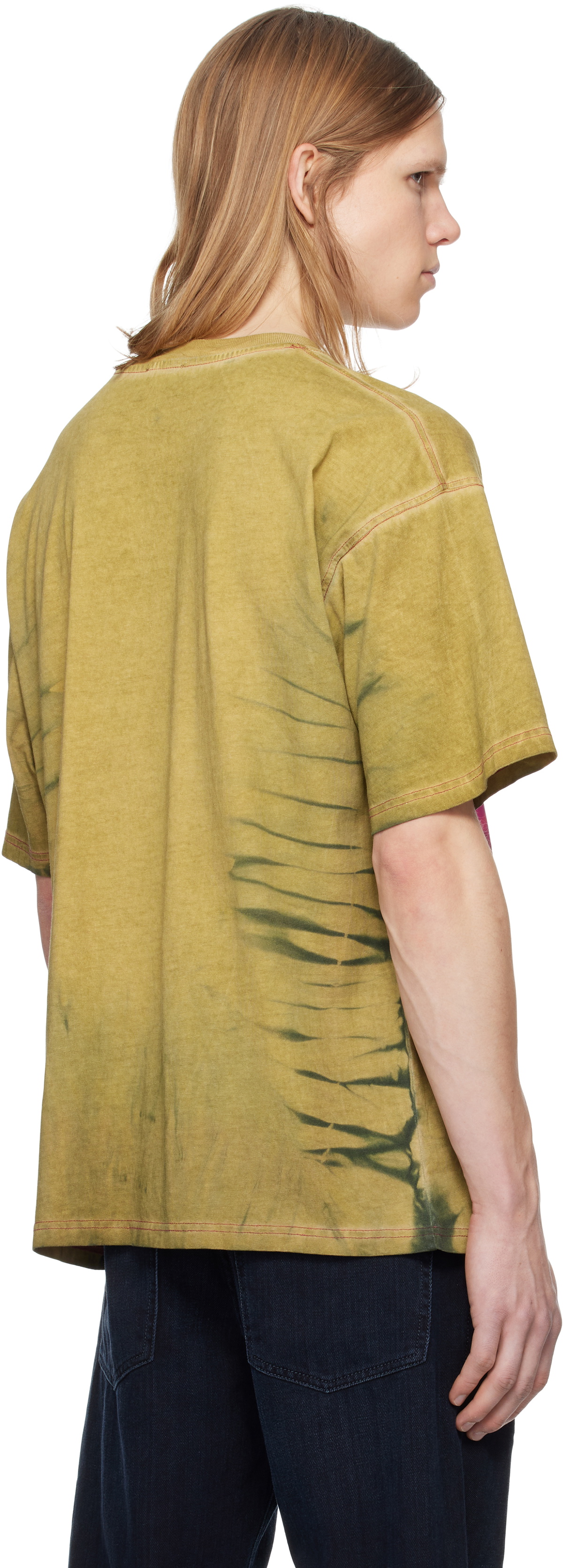 【DIESEL】t-boxt-r24 Khaki T-Boxt-R24 T-Shirt by Diesel on Sale