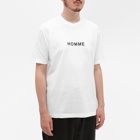 Comme des Garçons Homme Men's T-Shirt in White