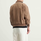 Stan Ray Men's Roughneck Collared Bomber Jacket in Washed Acorn