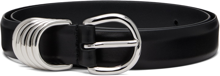 Photo: Anderson's Black French Leather Ring Keeper Belt