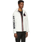 Moncler White Montreal Zip-Up Jacket