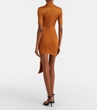 Christopher Esber Fusion ruched minidress