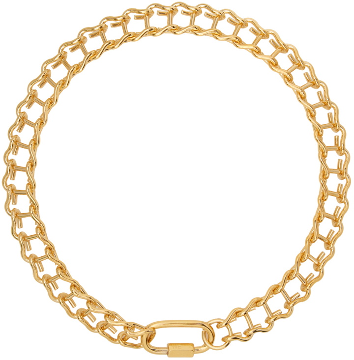 Photo: IN GOLD WE TRUST PARIS Gold Vintage Necklace