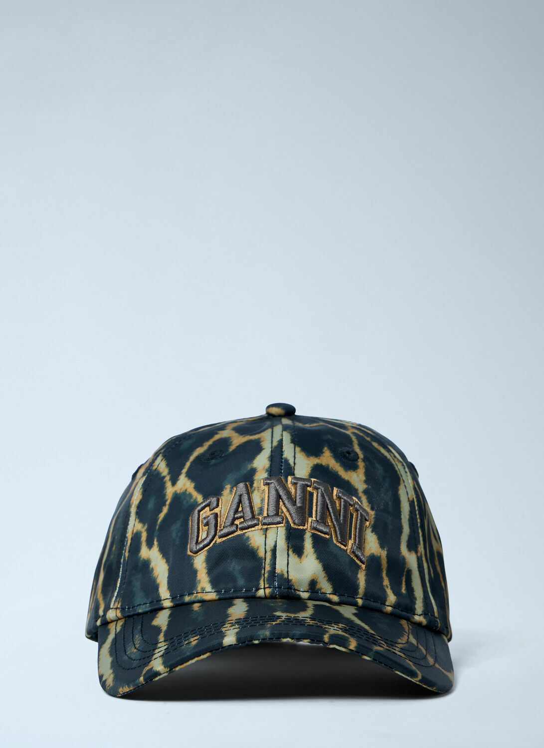 GANNI Logo Patch Baseball Cap