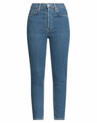 Re/done Womens Jeans in Blue