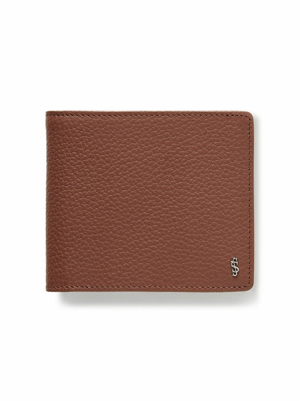 Photo: Serapian - Logo-Appliquéd Full-Grain Leather Billfold Wallet
