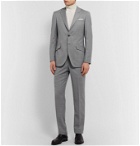 Richard James - Slim-Fit Pinstriped Wool-Flannel Suit Jacket - Gray