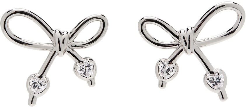 Photo: Shushu/Tong Silver YVMIN Edition Knotted Bow Earrings